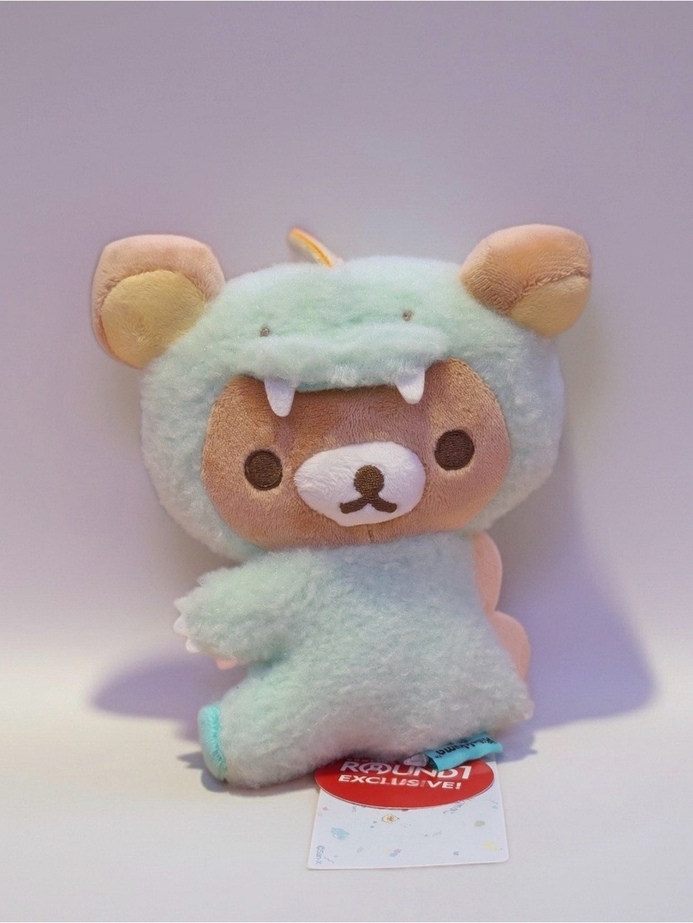 6" Rilakkuma Plush "Plays with Dino Series